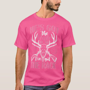 Wo er das Gewehr Got hat, das ich Got habe T-Shirt
