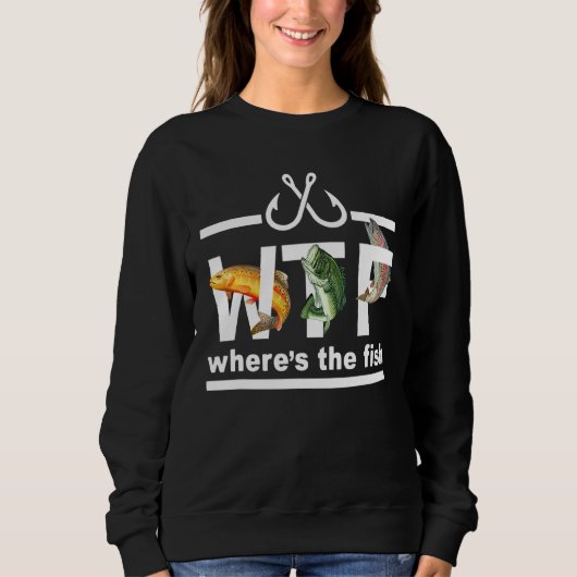 Wo fischt die Liebe? Sweatshirt (Vorderseite)