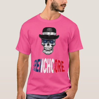 Wo Frenchcore Edm Dj Techno Electro Musik Hart T-Shirt