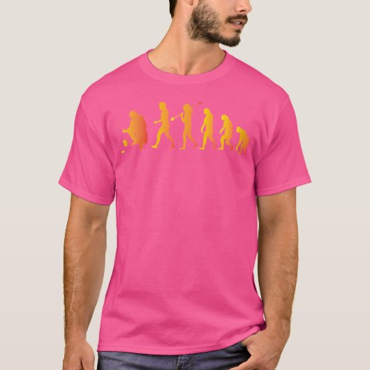 Wo Funny Ice Fishing Evolution holen Eis Fishin T-Shirt (Vorderseite)