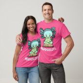 Wo Funny liest Fischbücher Lizard Readsolotlas T-Shirt (Unisex)