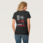 Wo Gedanke zur Aktion wird — Neuronale Kraft T-Shirt (Rückseite Vollansicht)