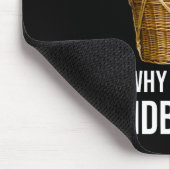 Wo gehen wir hin und warum bin ich in diesem Handk Mousepad (Ecke)