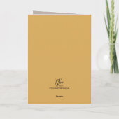 Wo geht Mr. Hare? Dankeskarte (Rückseite)