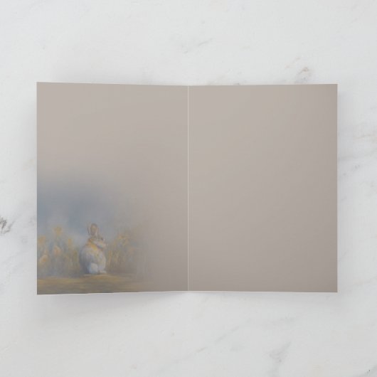 Wo geht Mr. Hare? Dankeskarte (Innenseite)