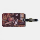 Wo Generationen zusammenkommen, Altes Jerusalem Gepäckanhänger (Rückseite horizontal)