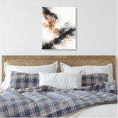 Wo Gewicht zu Distanz wird Leinwanddruck (Insitu (Schlafzimmer))
