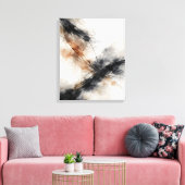 Wo Gewicht zu Distanz wird Leinwanddruck (Insitu (Wohnzimmer))