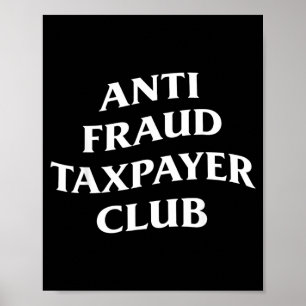 Wo ging meine Steuer hin Anti-Betrugs-Steuerzahler Poster