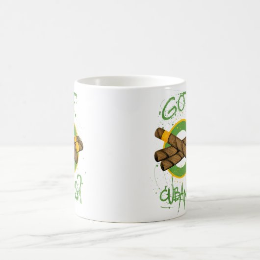 Wo Got Cuban Cigars Cubano Cigar Kaffeetasse (Mittel)