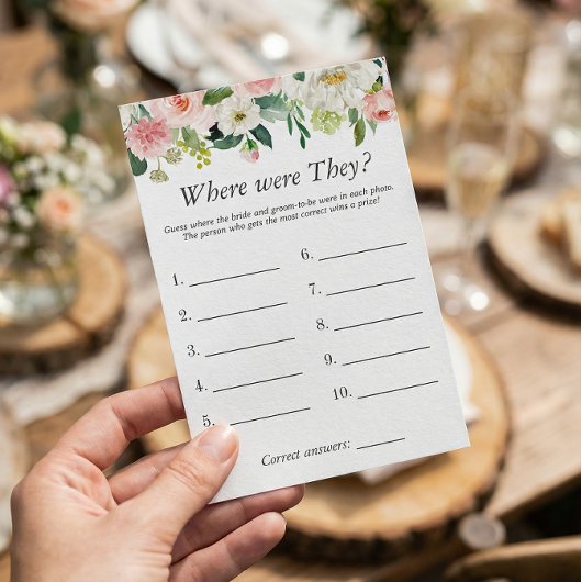 Wo haben sie das Brautparty der Blume gespielt? Flyer