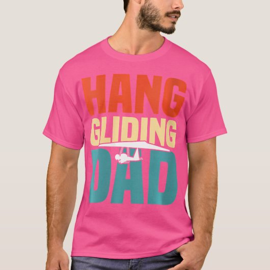 Wo Hang Gliding Dad T-Shirt (Vorderseite)