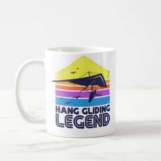 Wo Hang Gliding Legende Tropischer Sonnenuntergang Kaffeetasse