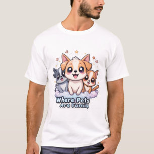 Wo Haustiere Niedliche Haustiere sind Lover T - Sh T-Shirt