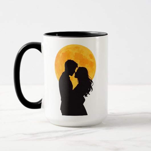Wo Herzen sich treffen Tasse (Links)