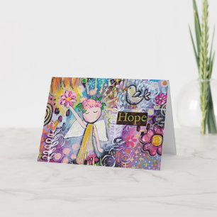 Wo Hoffnung wächst, erblühen Wunder! Karte