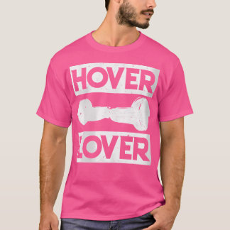 Wo Hoverboard Elektro E-Skate E-Board Esk8 Sk8 Gif T-Shirt