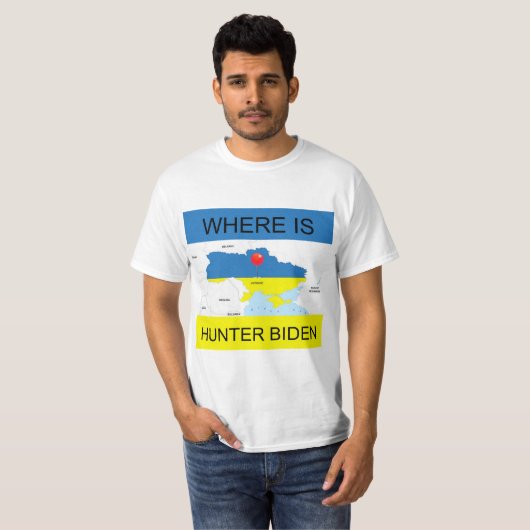 Wo Hunter Biden T-Shirt (Vorne ganz)