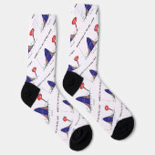 Wo ich auf die Glockenkurve fällt, stehe ich hier Socken (Rechts)