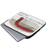 Wo ich die Plätzchenlaptopabdeckung verstecke Laptopschutzhülle (Vorne Knopf)