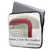 Wo ich die Plätzchenlaptopabdeckung verstecke Laptopschutzhülle (Vorderseite Links)