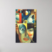 Wo Ideen leben Leinwanddruck (Vorderseite)