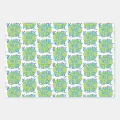 Wo Ihre Füße sind Erholung Slogan Geschenkpapier Set (Vorderseite 3)