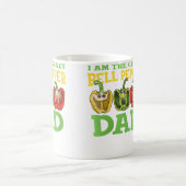 Wo I'M The Crazy Bell Pepper Dad Funny Gardener Ga Kaffeetasse (Mittel)
