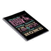 Wo immer dieser Barrel Racer kann Roam Barrel Raci Notizblock (Rechte Seite)