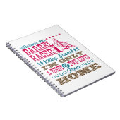 Wo immer dieser Barrel Racer kann Roam Barrel Raci Notizblock (Rechte Seite)