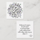 Wo immer ich die Einschließungskarte nehme Begleitkarte (Vorne/Hinten)