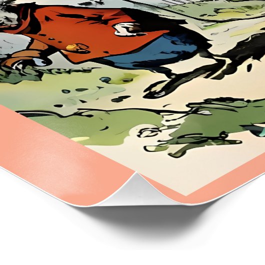 Wo immer ich Mai werde Poster (Ecke)