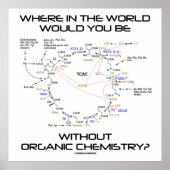 Wo in der Welt Sie ohne Bio Chemie? Poster (Vorne)