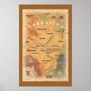 Wo in Tarnation? (Lustige Karte) Poster