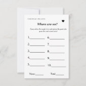 Wo ist das Brautparty Travel Theme? Einladung (Vorderseite)