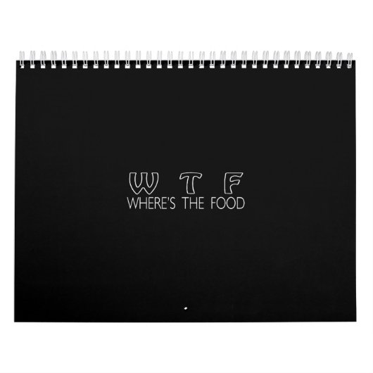 Wo ist das Essen? Kalender (Titelbild)