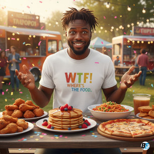 Wo ist das Essen T-Shirt Herren