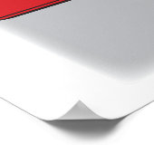 Wo ist das Feuer? Poster (Ecke)