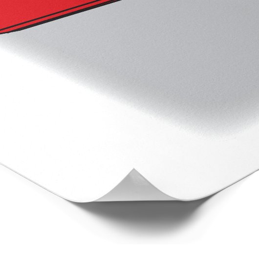 Wo ist das Feuer? Poster (Ecke)