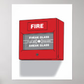 Wo ist das Feuer? Poster (Vorne)