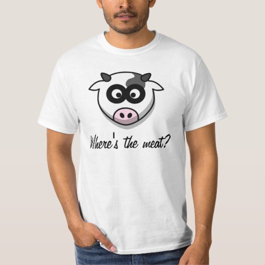 Wo ist das Fleisch? T-Shirt (Vorderseite)