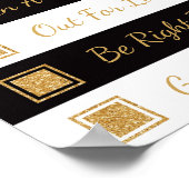 Wo ist das Haupt-Bürotür-Zeichen? Poster (Ecke)