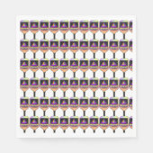 Wo ist das Pickleball? Serviette (Vorderseite)