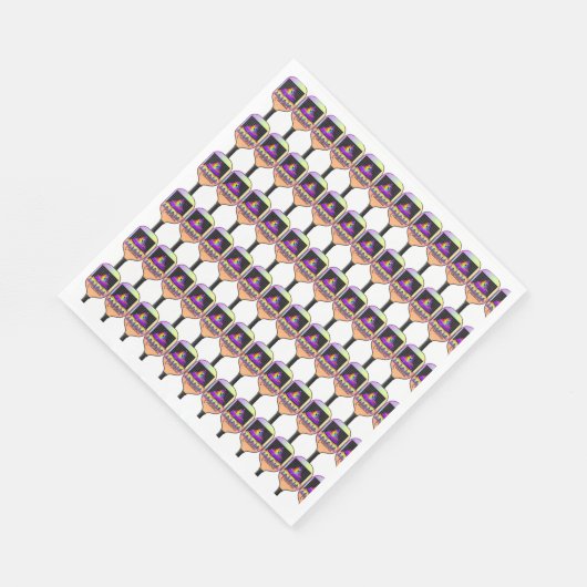 Wo ist das Pickleball? Serviette (Ecke)