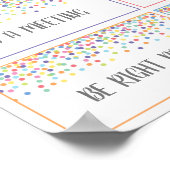 Wo ist das Psychologistenbüro Door Sign? Poster (Ecke)