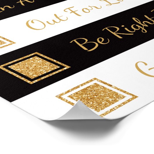 Wo ist das Psychologistenbüro Door Sign? Poster (Ecke)