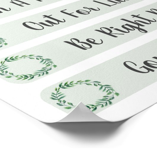 Wo ist das Psychologistenbüro Door Sign? Poster (Ecke)