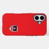 Wo ist das Sonnenstrahl Rot? Case-Mate iPhone Hülle (Rückseite (Horizontal))