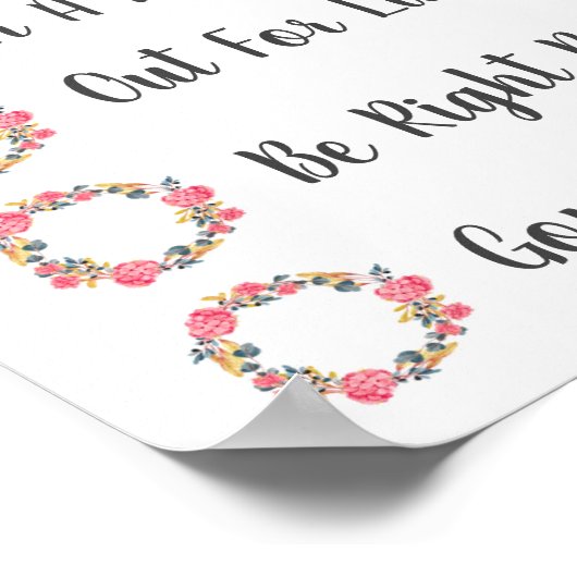 Wo ist das Türzeichen des Sozialarbeiterbüros? Poster (Ecke)