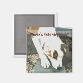 Wo ist der Chipmunk? Magnet (Vorderseite/Rückseite)